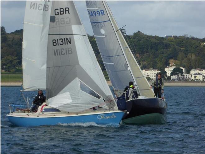 Rondo (Chris Fritot) and Moonlight Sonata (Tom Vallois) - Jackson Yacht Services Bay Race Series © Elaine Burgis